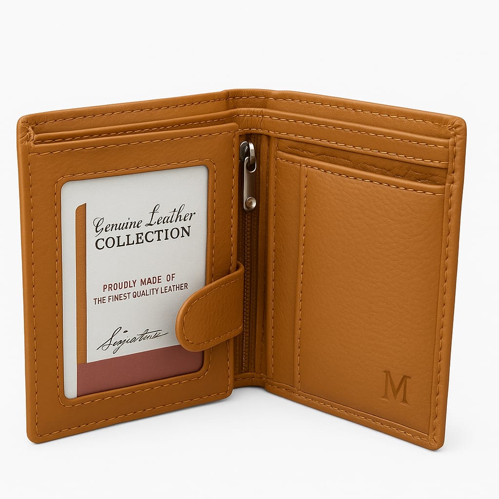 Men's leather wallet