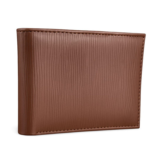 Premium brown leather wallet