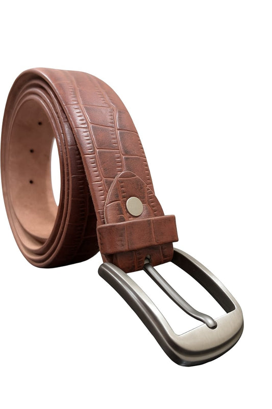Leather belt